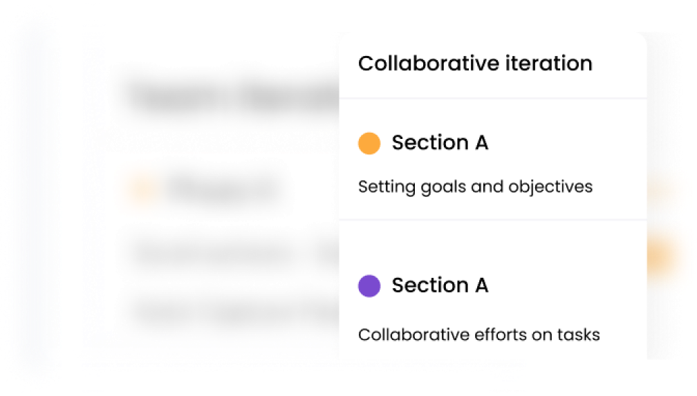Collaborative iteration