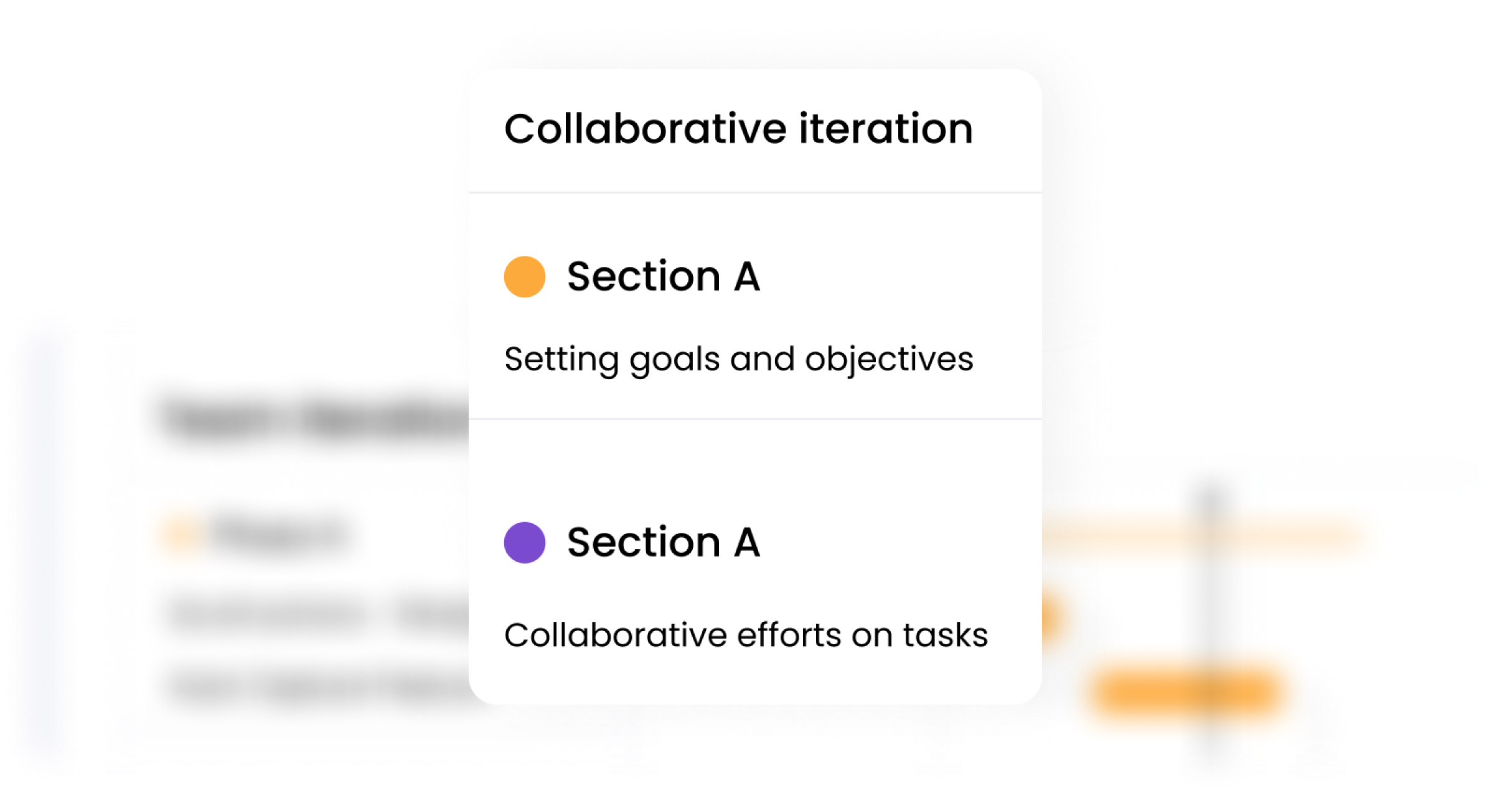 Collaborative iteration
